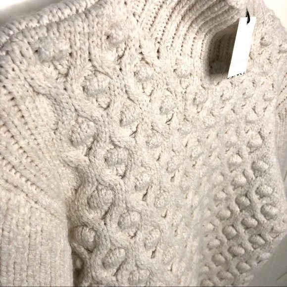 Zara textured knit sweater - Picture 6 of 7